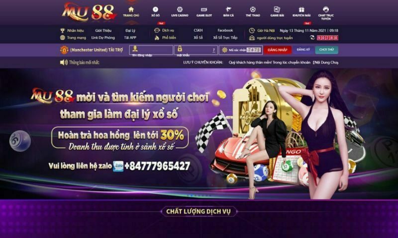 Rút tiền mu88